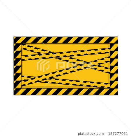 Illustration of Danger Line 127277021