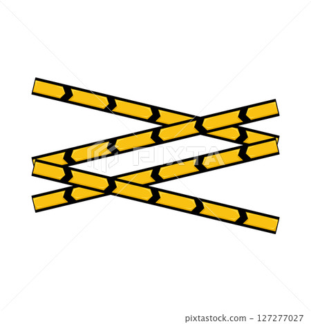 Illustration of Danger Line 127277027