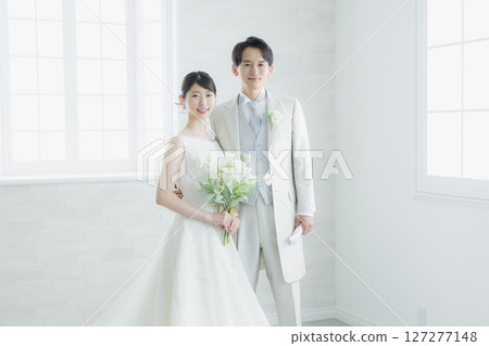婚禮新娘和新郎 127277148