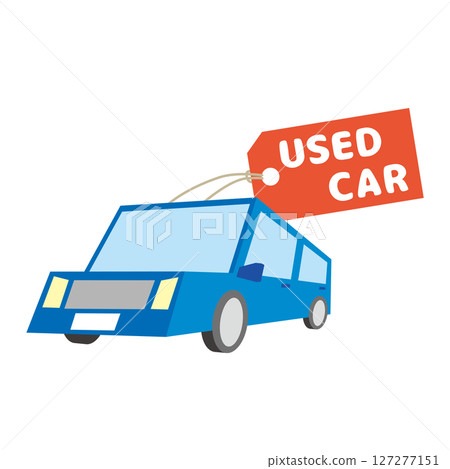 二手車的插圖 二手車的插圖 127277151