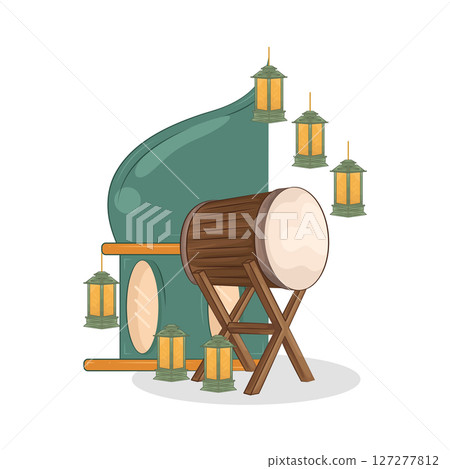 Illustration of Bedug 127277812