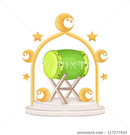 Illustration of Bedug Illustration of Bedug 127277834