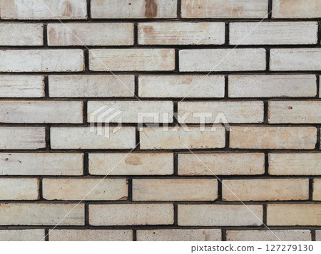 A brick wall with a white brick pattern A brick wall with a white brick pattern 127279130