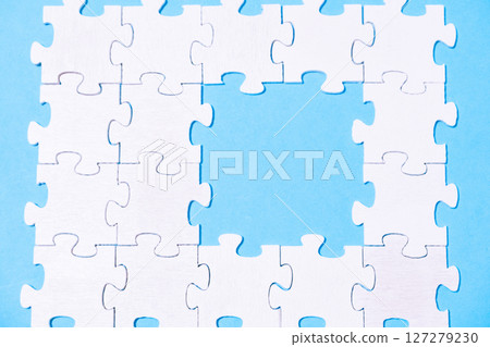 Puzzle with a missing piece Puzzle with a missing piece 127279230