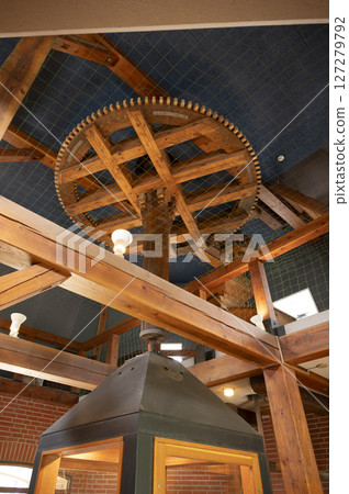 Windmill gears in Andersen Park 127279792