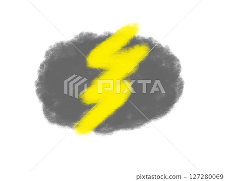 雷雲插畫素材(JPG/PNG) 雷雲插畫素材(JPG/PNG) 127280069