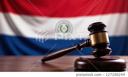 Paraguay court justice and national legal authority concept 127280244