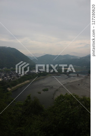 「錦帶橋」日本旅遊，山口縣岩國市橫山！ #錦帶橋 127280620