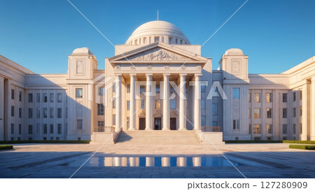 Stylized Parliament Building, Geometric Governance, Legislative Power, and National Policy. Excellent for government news, political analysis, and national identity. Stylized Parliament Building, Geometric Governance, Legislative Power, and National Policy. Excellent for government news, political analysis, and national identity. 127280909