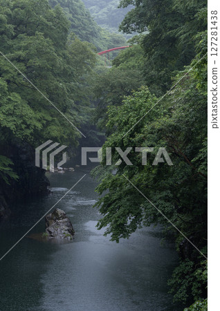 Watase Valley on a rainy day 127281438