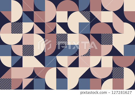 背景幾何圖案炫彩花紋 127281627