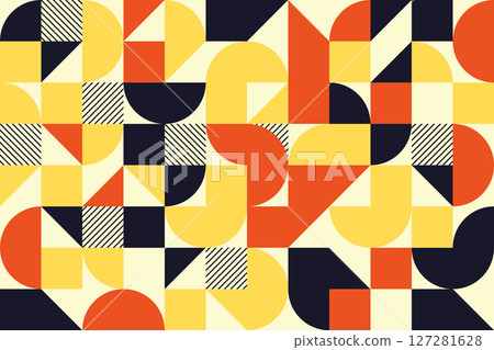 Background geometric pattern colorful pattern 127281628