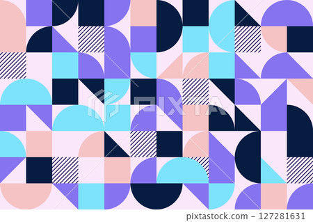 Background geometric pattern colorful pattern 127281631