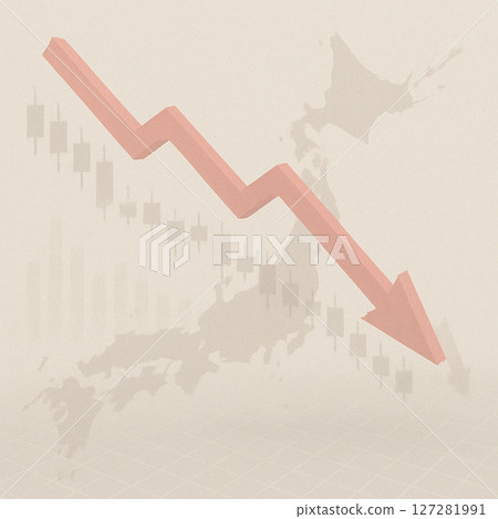[Illustration] Stock market crash 127281991