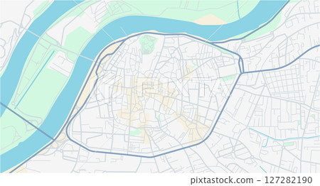 Layered editable vector illustration outline of Avignon,France. Layered editable vector illustration outline of Avignon,France. 127282190