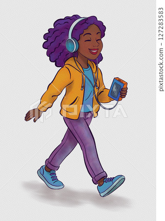 music while walking music while walking 127283583