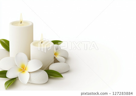 Relaxing Aromatherapy Session with Essential Oils and Candles for Mindfulness and Wellness 127283884