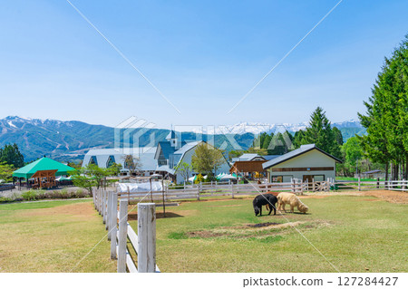 晝野高原田園村（岐阜縣上市） 127284427