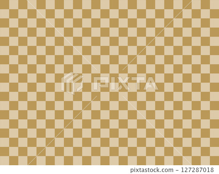 A checkered pattern of gold 127287018