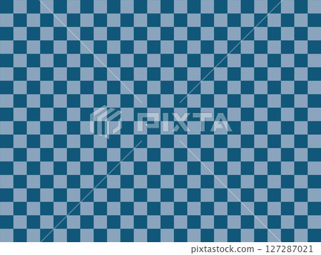 靛藍格紋 127287021