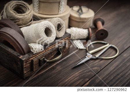 Tools and accessories for handicrafts or gift wrapping Tools and accessories for handicrafts or gift wrapping 127290962