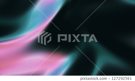 Abstract Neon Waves Creating A Futuristic and Colorful Background Texture 127292561