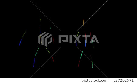 dancing in the dark. Neon People dances in the dark sticks glow. 127292571