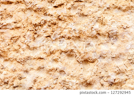 Texture of stone with grooves 127292945