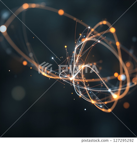 Luminous Interconnected Particles 127295292