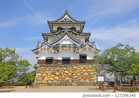 Hikone castle tower Hikone castle tower 127296240