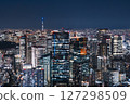 東京市中心的夜晚建築 127298509