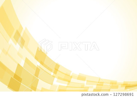 Business background illustration: Yellow modern shape curve futuristic simple rising 127298691