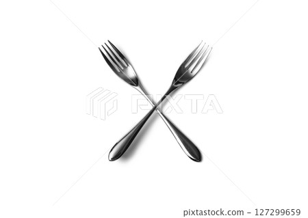 2 crossed forks 127299659