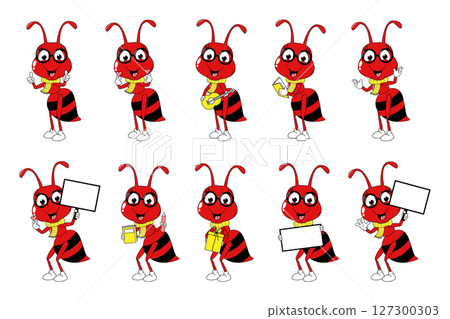Cute Ant Animal cartoon Cute Ant Animal cartoon 127300303