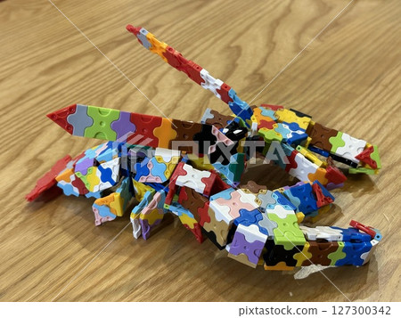 LaQ蝦龍蝦刺龍蝦小龍蝦手工藝兒童作品 LaQ蝦龍蝦刺龍蝦小龍蝦手工藝兒童作品 127300342