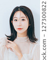 美麗的女人，化妝 127300822