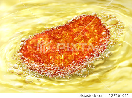 Crispy deep-fried pork cutlets 127301015