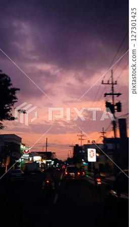 sunset view sunset view 127301425