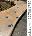 Blue Footprints Blue Footprints 127301750