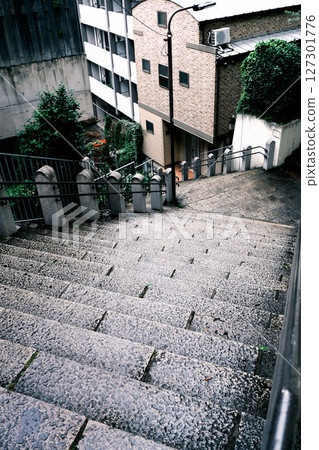 The staircase leading from Kanda Surugadai to Sarugakucho (Women's Slope) The staircase leading from Kanda Surugadai to Sarugakucho (Women's Slope) 127301776