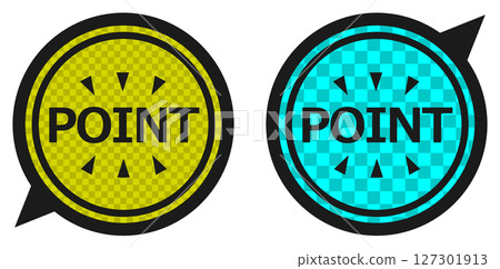 圖示插圖用於說明重要部分和興趣點 圖示插圖用於說明重要部分和興趣點 127301913