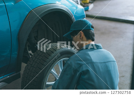 Studless tire change 127302758