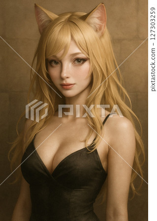 金月貓姬－寧靜的奇幻畫像 127303259