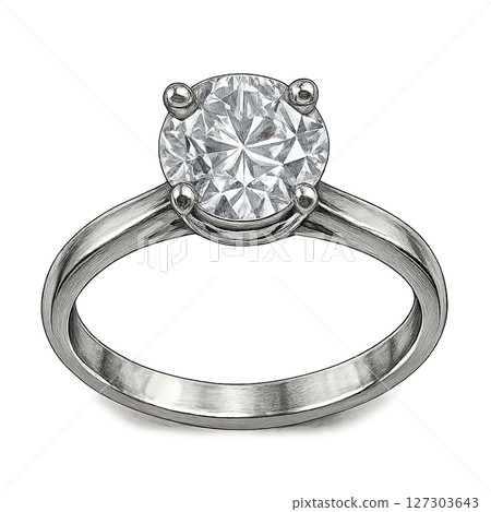 戒指的插圖素材 127303643