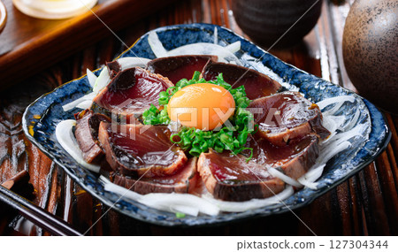 鰹魚蛋黃醬 127304344