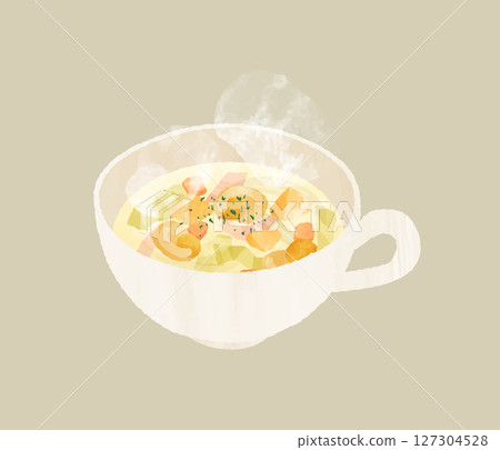 Clam chowder 127304528
