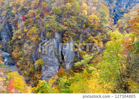 即使陸羽東線長期停駛,鳴子峽仍有美麗的秋葉等著您。 即使陸羽東線長期停駛,鳴子峽仍有美麗的秋葉等著您。 127304805