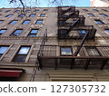Building apartment New York USA Clear skies 127305732