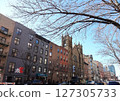 Church Autumn New York USA Clear Skies 127305733