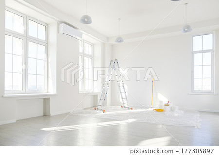 Empty Home Or Office During Renovation Empty Home Or Office During Renovation 127305897